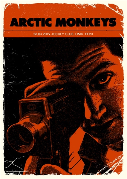 Arctic Monkeys Concert Poster By Tommy Davidson